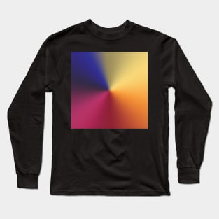 Angle Gradient Long Sleeve T-Shirt